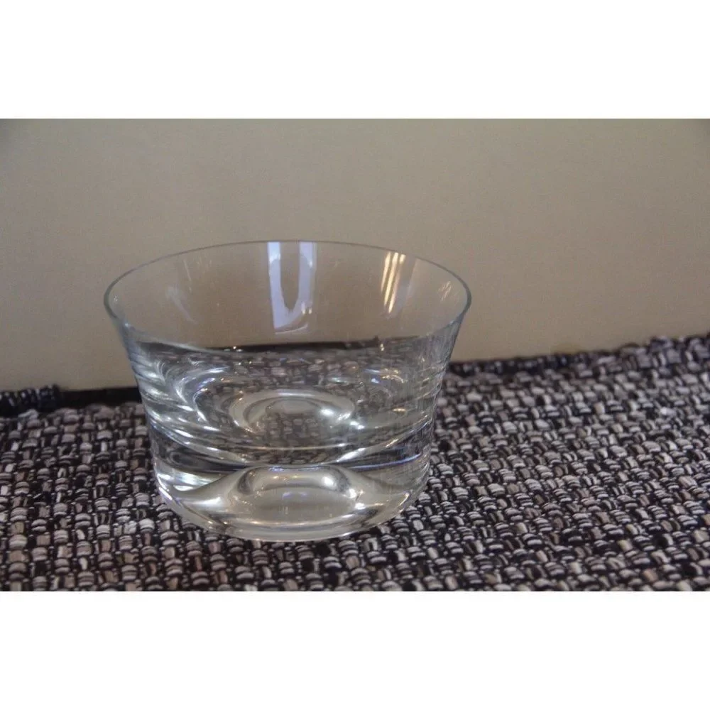 Krosno glass‎ bowl Poland art crystal